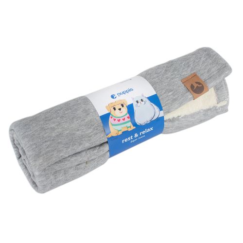 Manta Puppis Corderito Gris