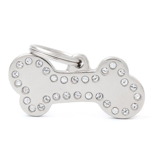 Chapita My Family Hueso Chic Con Strass