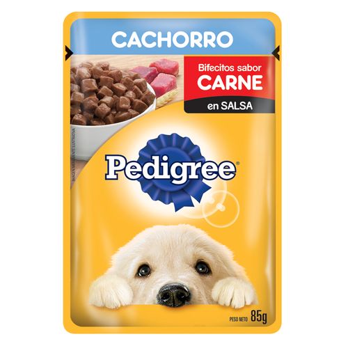 Pouch Pedigree Carne para Perro Cachorro