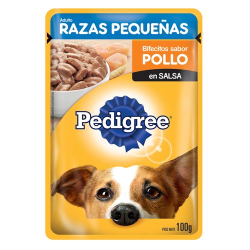 Pouch Pedigree Adulto Pollo Raza Pequeña