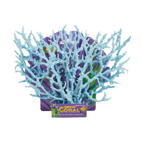 Adorno Pennplax Coral Stag Azul y Blanco