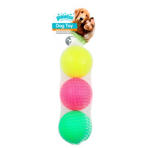 Pelota Pawise Sponge Neon x3
