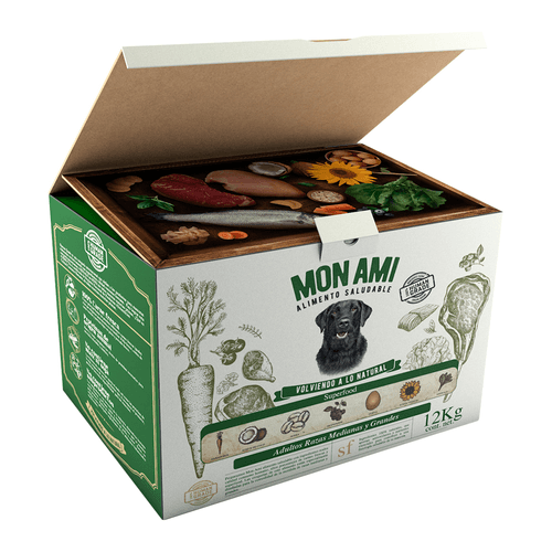 Alimento Natural Mon Ami Adulto Mediano Y Grande
