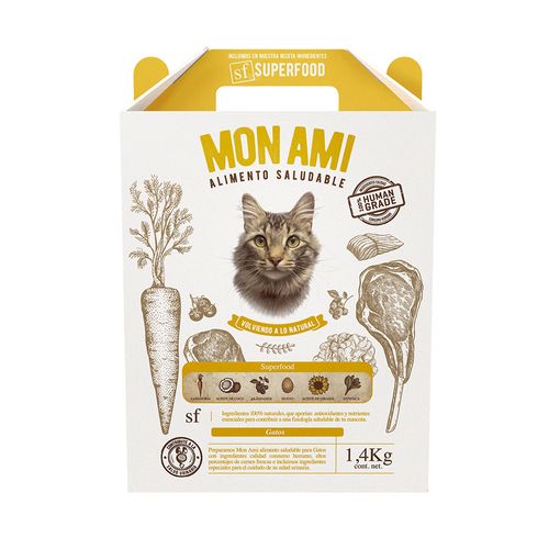 Alimento Natural Mon Ami Gatos