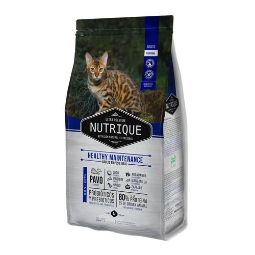 Alimento Nutrique Healthy Maintenance Gato Adulto Joven