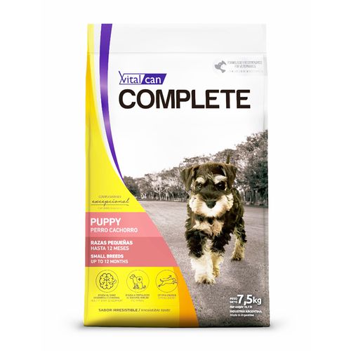 Alimento Complete para Cachorro Raza Pequeña