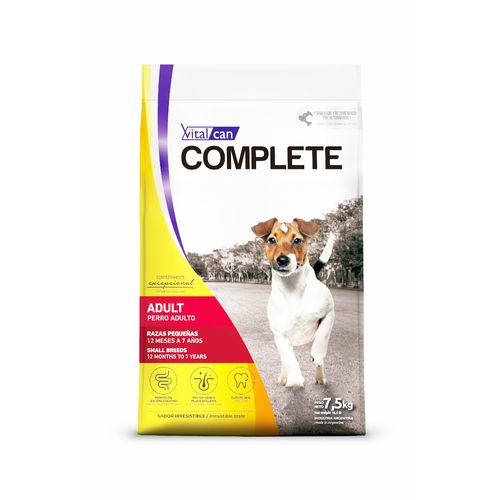 Alimento Complete para Perro Adulto Raza Pequeña