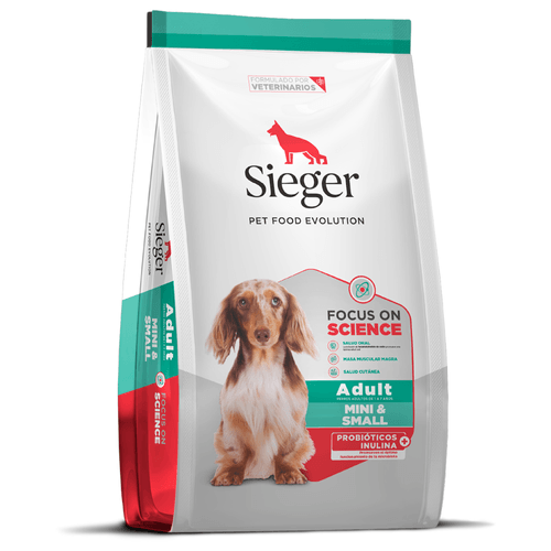 Alimento Sieger para Perro Adulto Mordida Pequeña
