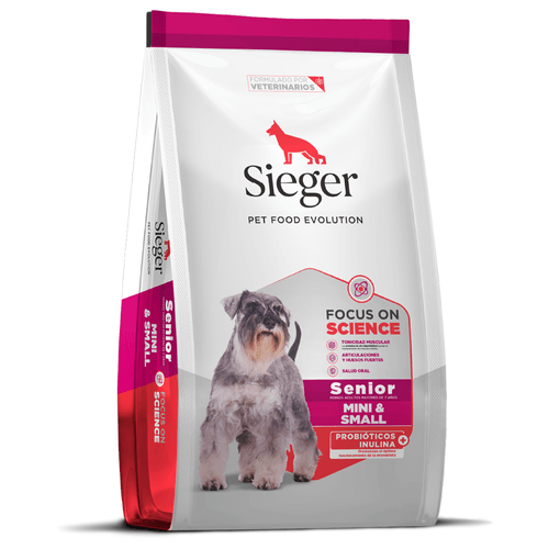 Alimento Sieger para Perro Senior Mini y Small