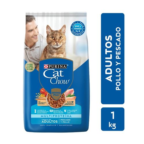 Cat Chow Adulto Pescado y Pollo