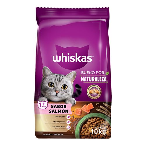 Alimento Whiskas Salmón Bueno Por Naturaleza