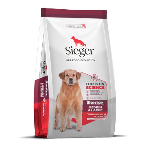 Alimento Sieger para Perro Senior Mediano y Grande