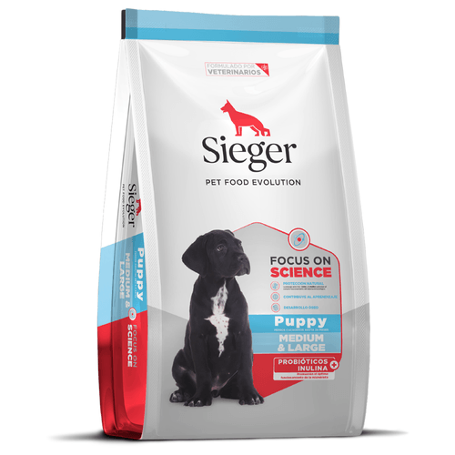 Alimento Sieger Para Perro Cachorro Mediano & Grande