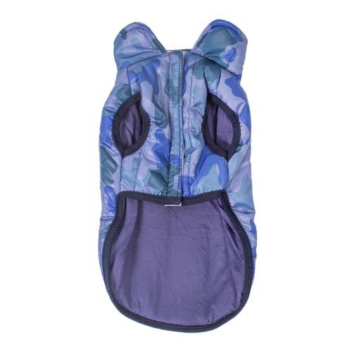 Chaleco MiAmore Matelasse Camuflado Azul