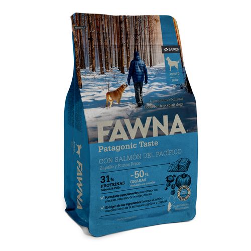 Alimento Fawna Adulto Senior Salmón