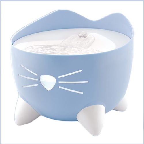 Bebedero Catit Fuente Pixi Azul Para Gatos