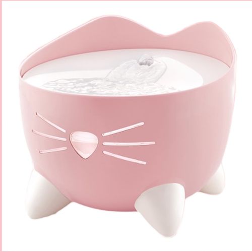 Bebedero Catit Fuente Pixi Rosa Para Gatos
