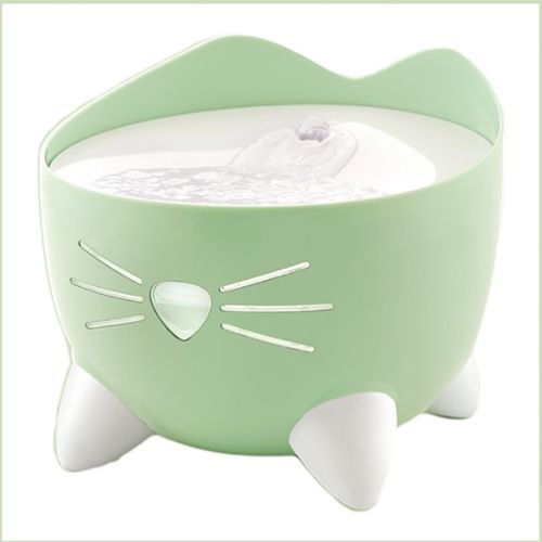 Bebedero Catit Fuente Pixi Verde Para Gatos