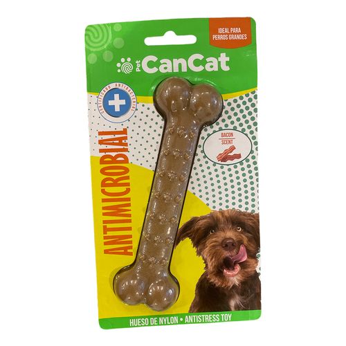 Hueso CanCat Antimicrobial 15 Cm Sabor Panceta