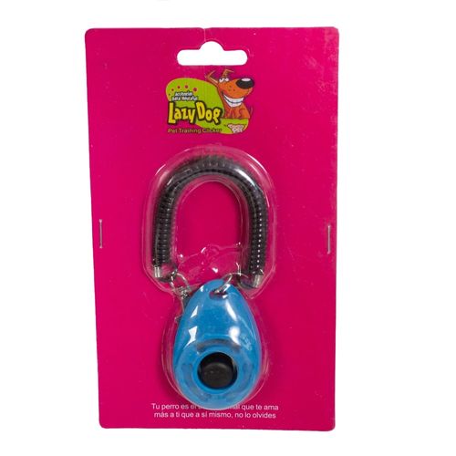 Clicker Lazy Dog Retractil