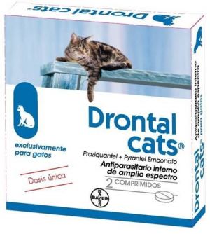 Antiparasitario Drontal para Gatos