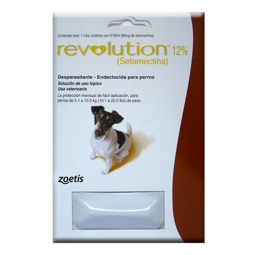 Antiparasitario Revolution 12% 0,25ml