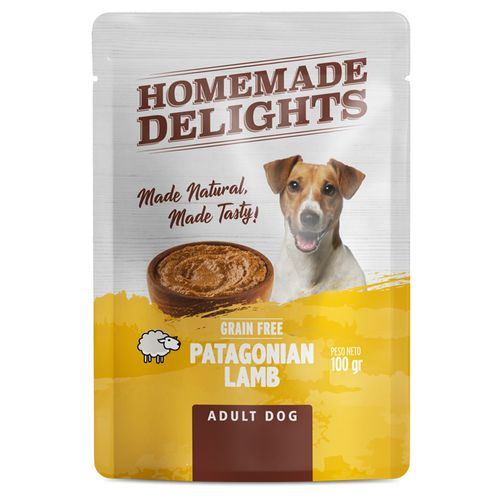 Pouch Homemade Delights Patagonian Lamb Perro Adulto