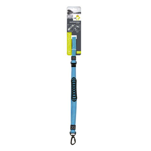 Correa y Cinturón de Seguridad M-Pets Flex Pro Azul
