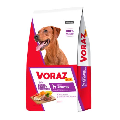 Voraz Mix Adulto Carne-Pollo-Vegetales