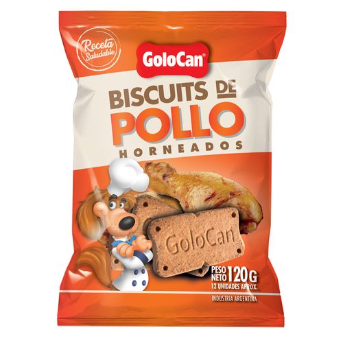 Biscuits De Pollo Horneado Golocan Para Perro