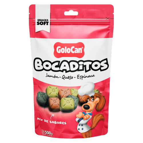 Bocaditos Golocan Jamon Queso Y Espinaca