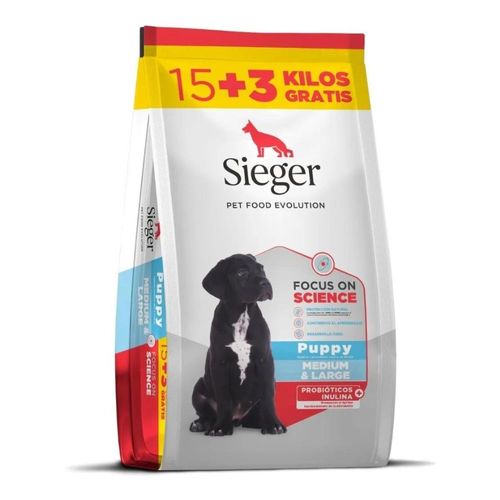 Alimento Sieger Perro Cachorro