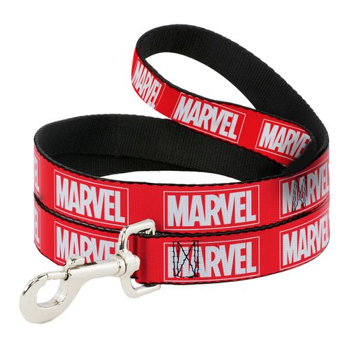 Correa Marvel Rojo Para Perro