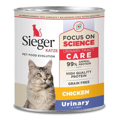 Lata Sieger Urinary Para Gato Adulto