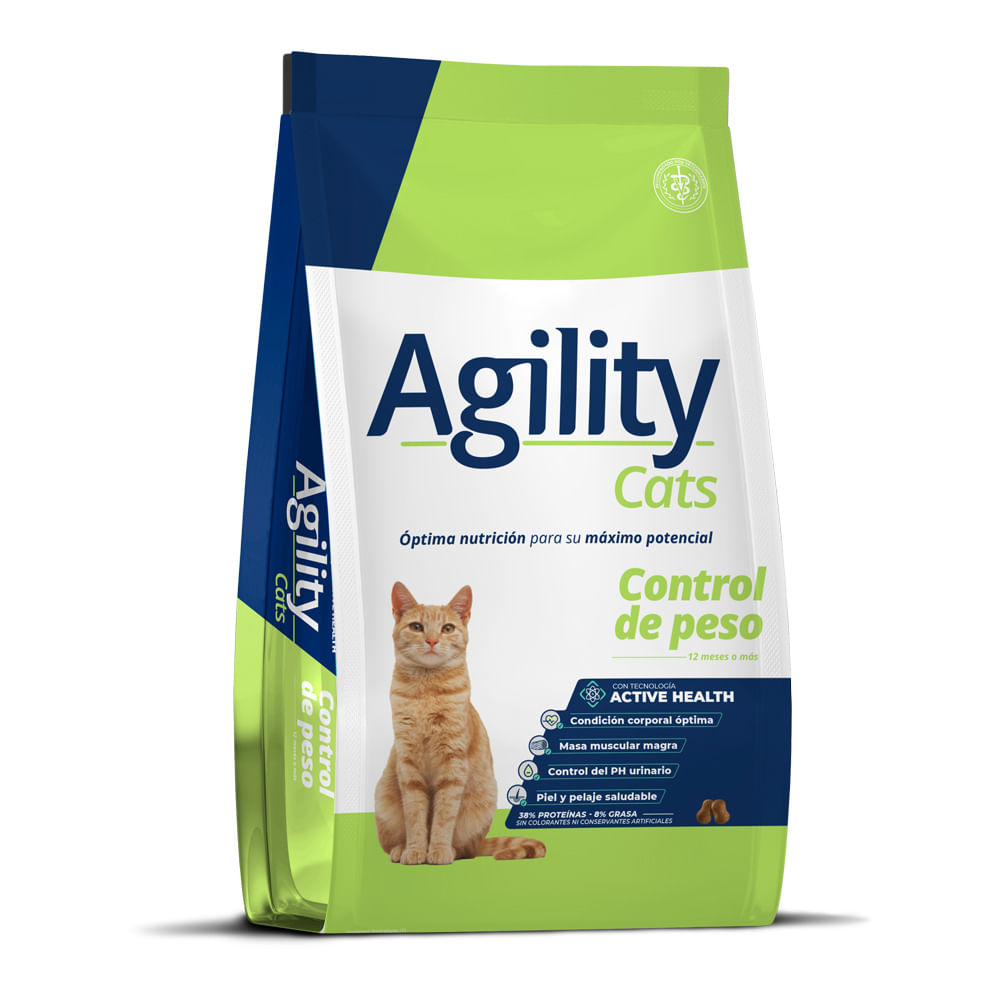 Alimento Agility Cats Control de Peso Petshop y Tienda Online de