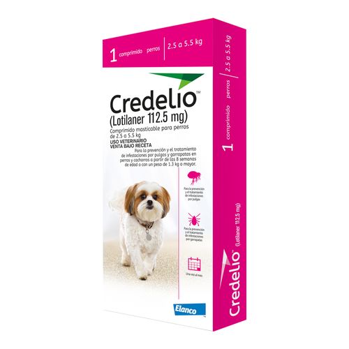 Credelio Comprimido Anti Pulgas Y Garrapatas