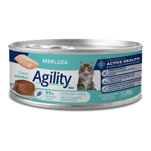 Lata Agility Merluza Gato Adulto