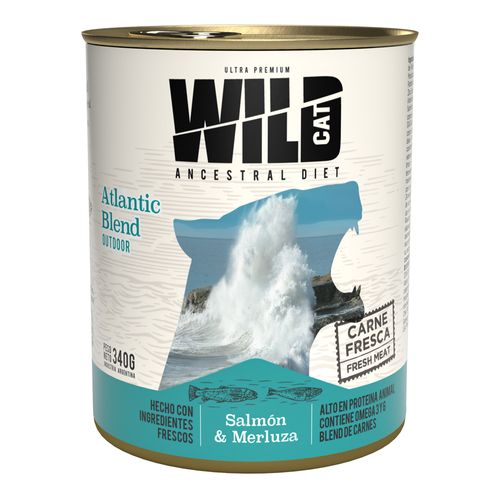 Lata Wild Salmón y Merluza