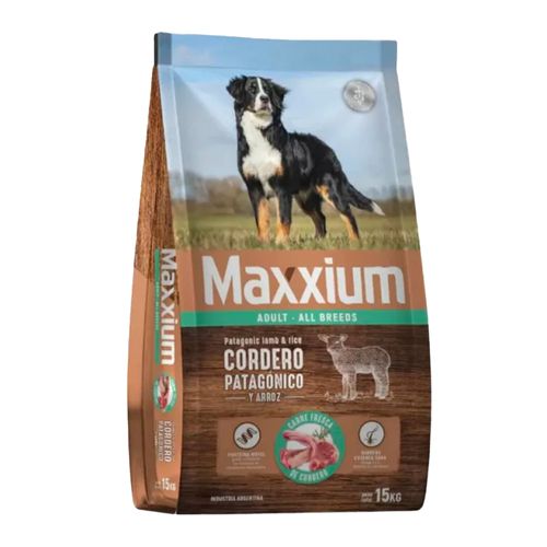 Alimento Maxxium Cordero Perro  Adulto