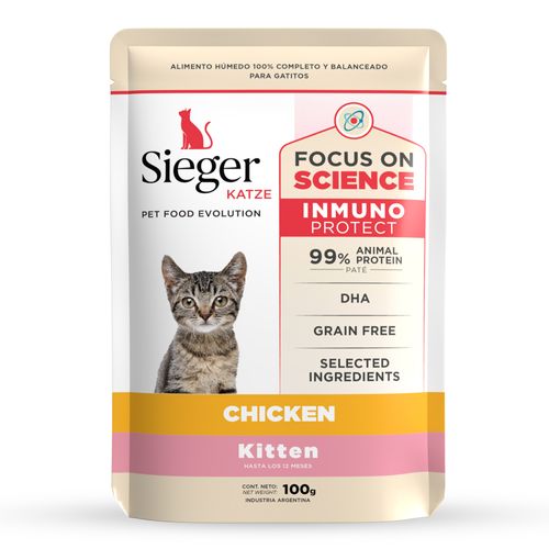 Pouch Sieger Gato Katze Kitten