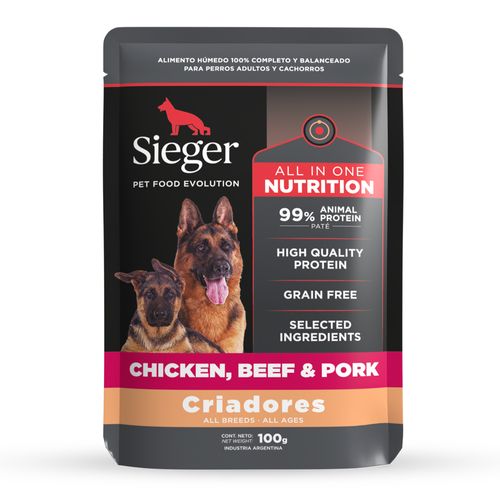 Pouch Sieger Perro Criadores