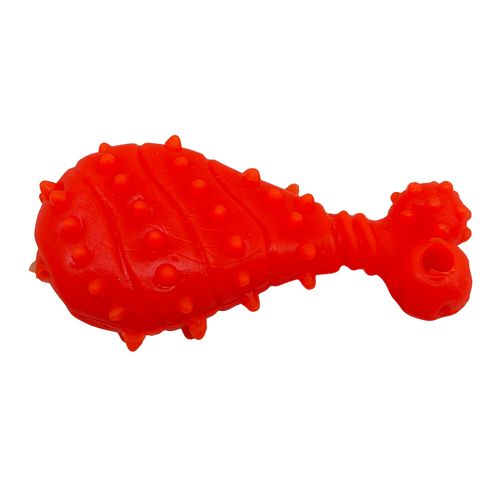 Juguete PetsPlast Pata de Pollo Naranja