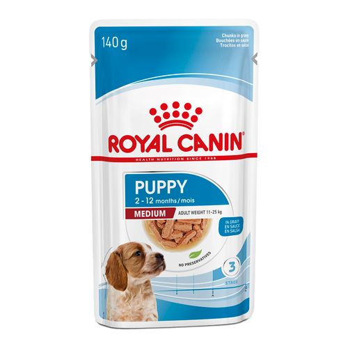 Pouch Royal Canin para Perro Cachorro Mediano