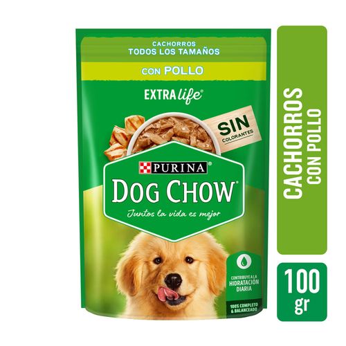 Pouch Dog Chow Pollo para Perro Cachorro