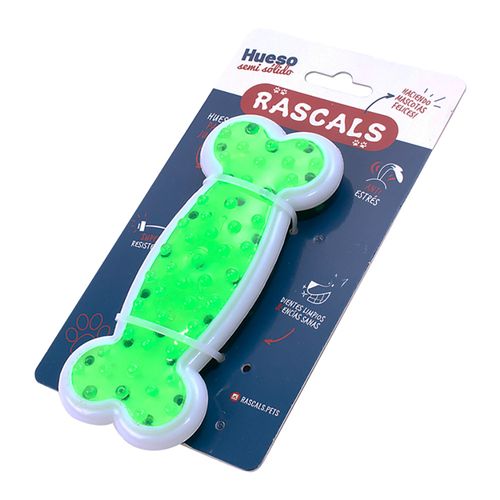 Juguete Rascals Hueso Plano Verde