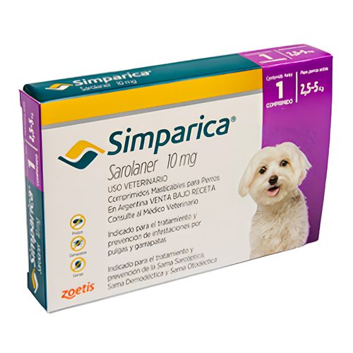 Antipulgas Y Garrapatas Simparica Para Perros