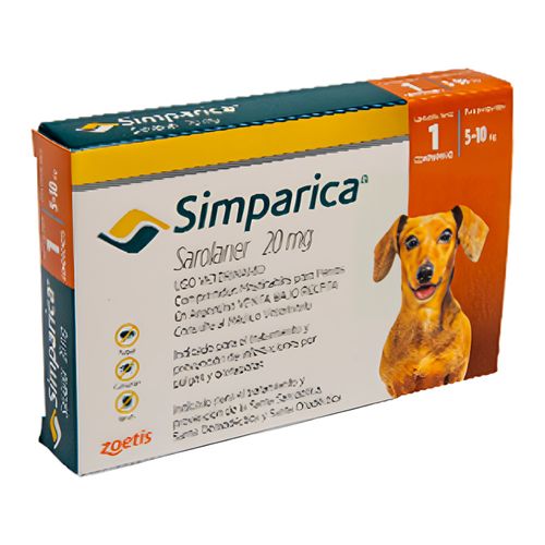 Antipulgas Y Garrapatas Simparica Para Perros