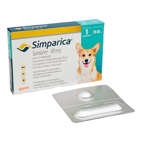 Antipulgas Y Garrapatas Simparica Para Perros