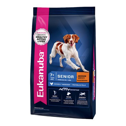Alimento Eukanuba para Perro Senior Raza Mediana