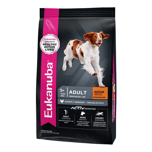 Alimento Eukanuba Para Perro Adulto Raza Mediana